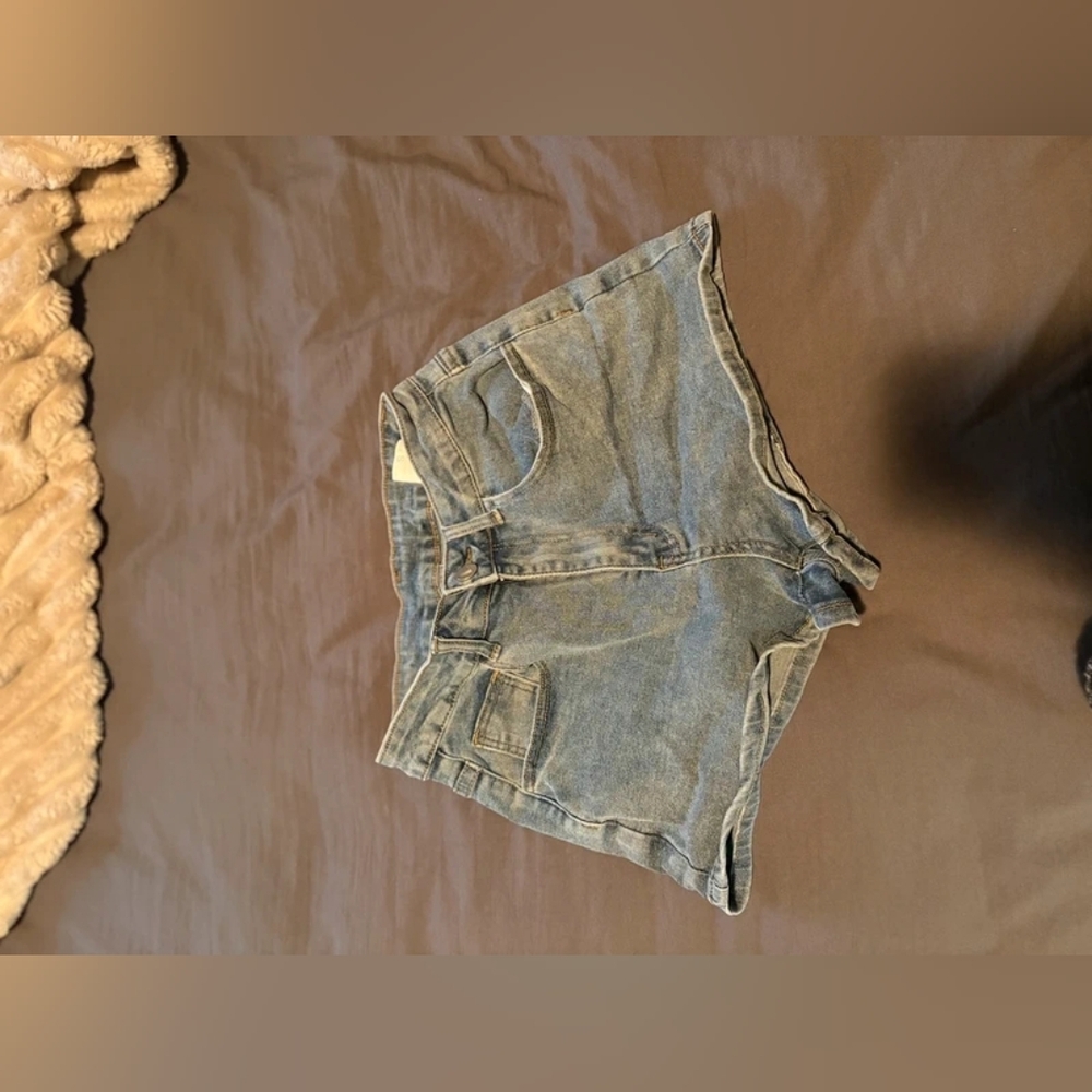 Classic Blue Denim Women’s Shorts